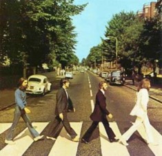 Abbey Road album cover - The Beatles