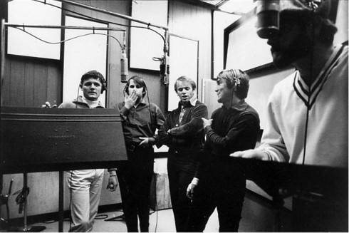 Bruce Johnston, Brian Wilson, Al Jardine, and Dennis Wilson