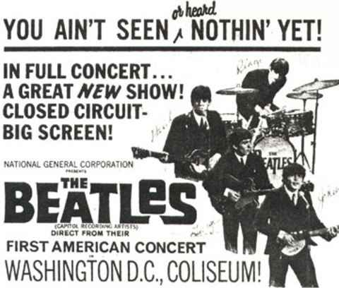 Beatles at the Washington Coliseum