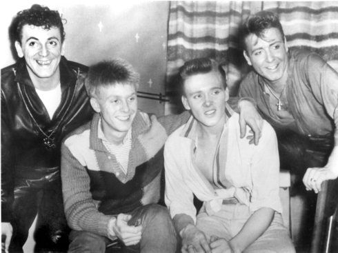 Billy Fury, Eddie Cochran, Gene Vincent and Joe Brown