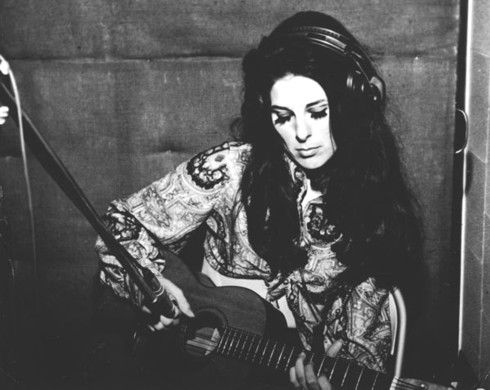 Bobbie Gentry in the studio