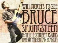 Bruce Springsteen tickets competition