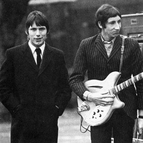 Chris Stamp and Pete Townshend