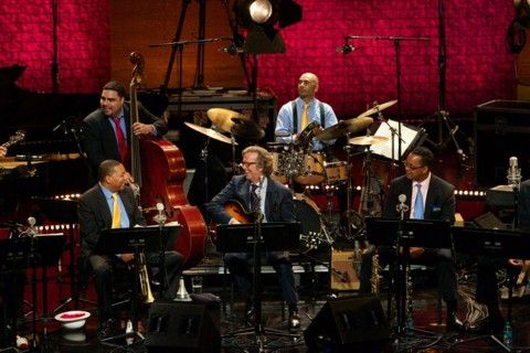 Eric Clapton and Wynton Marsalis