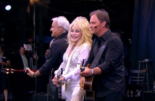 Dolly Parton at Glastonbury