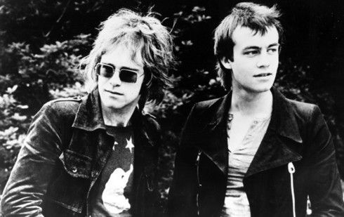 Elton John and Bernie Taupin