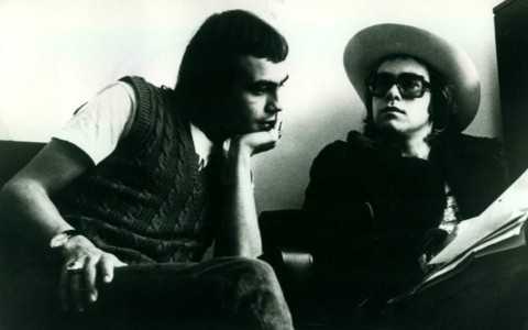 Elton John and Bernie Taupin