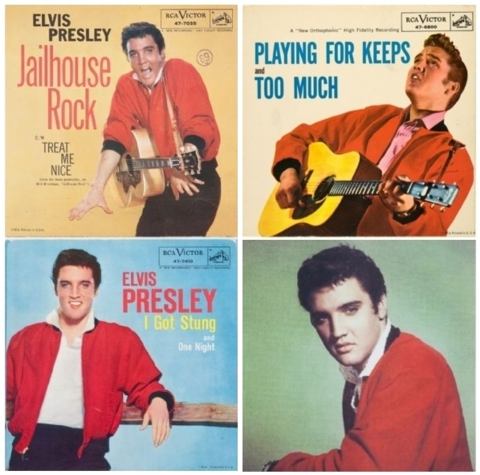 Elvis Presley single covers