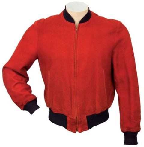 Elvis Presley's suede red jacket