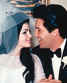 Elvis and Priscilla Presley