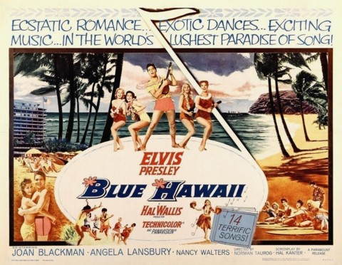 Elvis Presley - Blue Hawaii movie poster