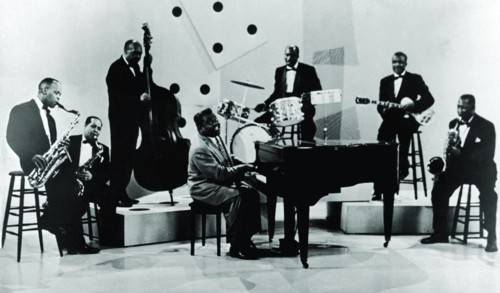 Fats Domino with band