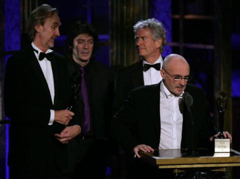 Genesis inducted into Rock and Roll Hall of Fame 2010