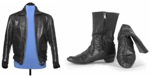 George Harrison leather jacket and boots