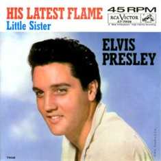 Elvis Presley - His Latest Flame single