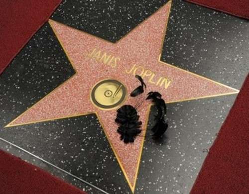 Janis Joplin Hollywood Walk of Fame Janis Joplin Hollywood Walk of Fame