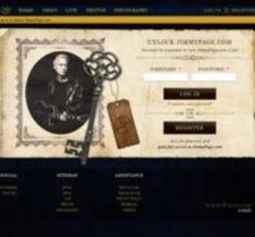 Jimmy Page official website