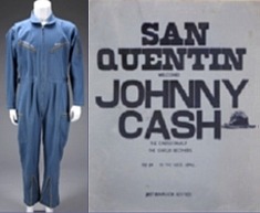 Johnny Cash San Quentin Jumpsuit sold