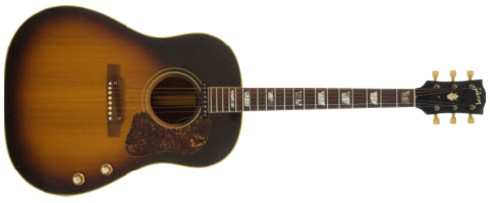 Gibson J 160 E owned by John Lennon and Bob Dylan