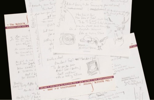 Bob Dylan's 'Like a Rolling Stone' manuscript