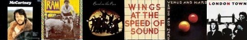 Paul McCartney solo and Wings albums
