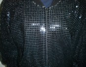 Michael Jackson owned and worn glitter jacket
