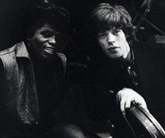 Mick Jagger and James Brown at the TAMI Show