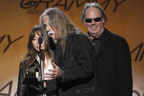 Neil Young receives Grammy