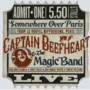 Captain Beefheart & His Magic Band - Le Nouvel Hippodrome Paris 1977