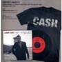 Johnny Cash - Folsom Prison Blues/San Quentin Vinyl 45/TShirt