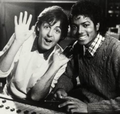 Michael Jackson and Paul McCartney