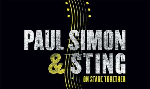 Paul Simon and Sting On Stage Together tour