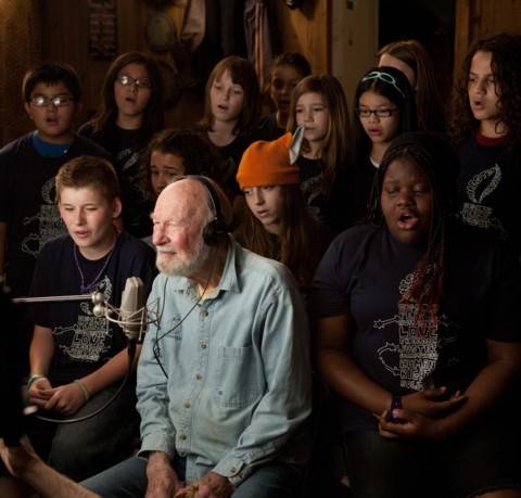 Pete Seeger and the Rivertown Kids