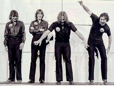Pink Floyd publicity shot for The Wall