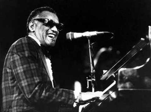 Ray Charles at piano