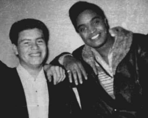 Ritchie Valens with Jackie Wilson