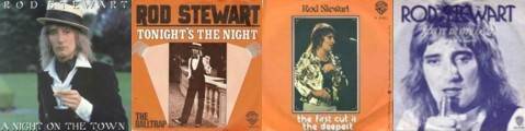 Rod Stewart record covers