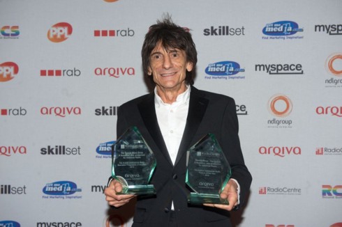 Ronnie Wood at Arquiva Commercial Radio Awards