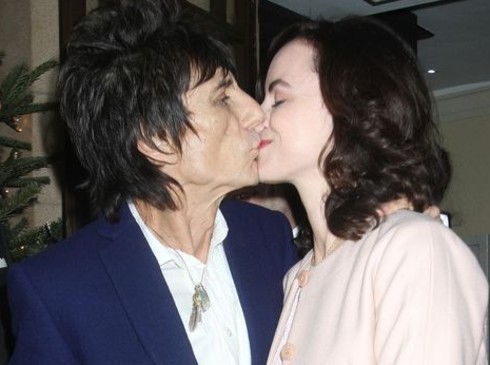 Ronnie Wood marries Sally Humphreys