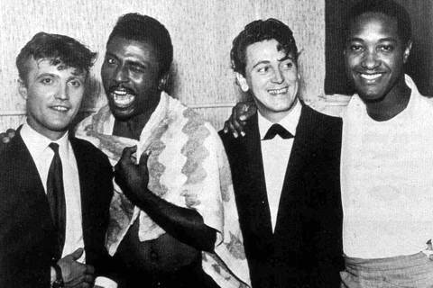 Sam Cooke, Gene Vincent, Little Richard and Jet Harris