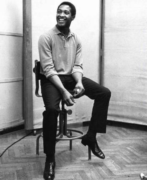 Sam Cooke in studio