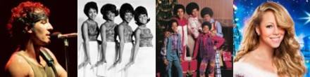 Bruce Springsteen, The Crystals, The Jackson 5 and Mariah Carey
