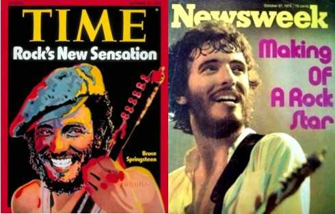 Bruce Springsteen - Time and Newsweek covers