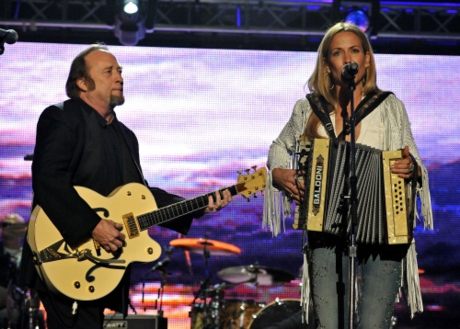 Stephen Stills and Sheryl Crow at Musicares Person of the Year gala