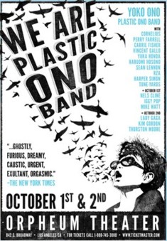 John Lennon tribute show - We are Plastic Ono Band